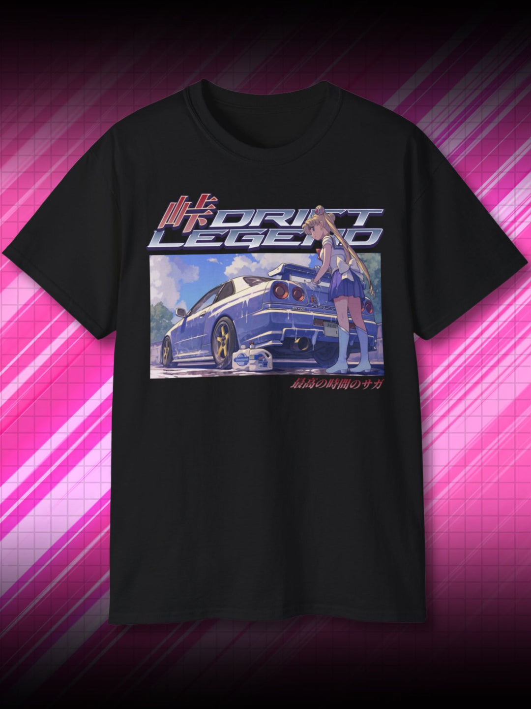 NISSAN GTR | SAILOR MOON | T-SHIRT