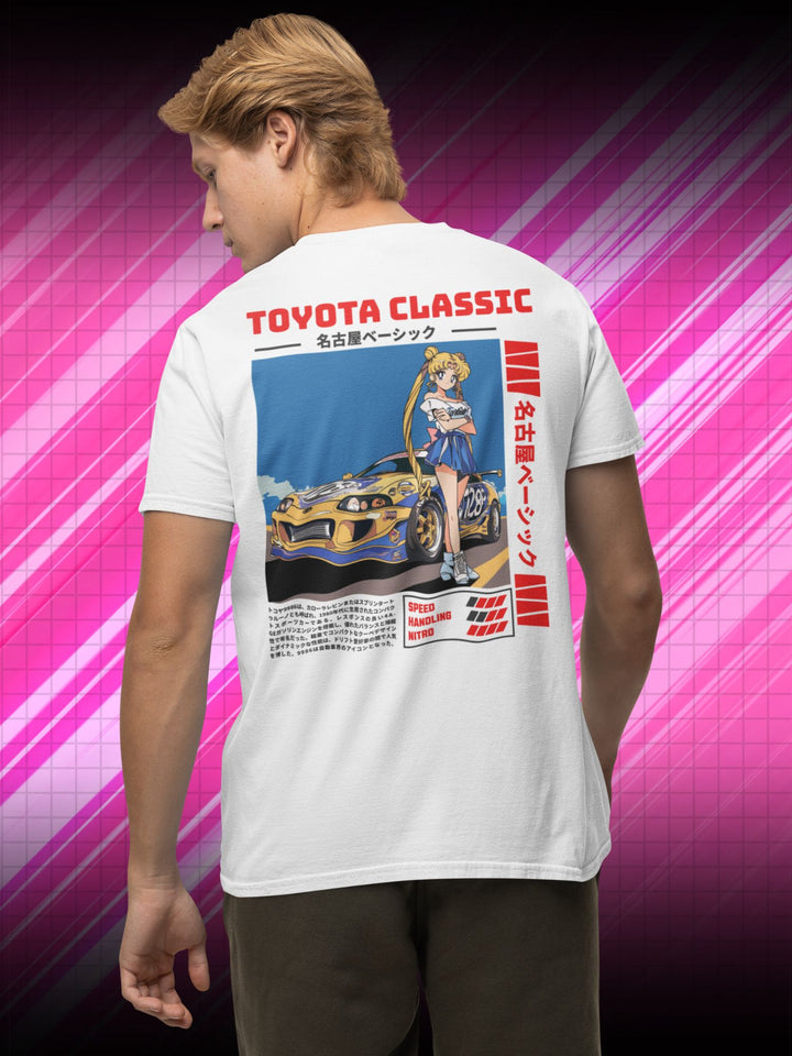 TOYOTA SUPRA CLASSIC | SAILOR MOON | T-SHIRT