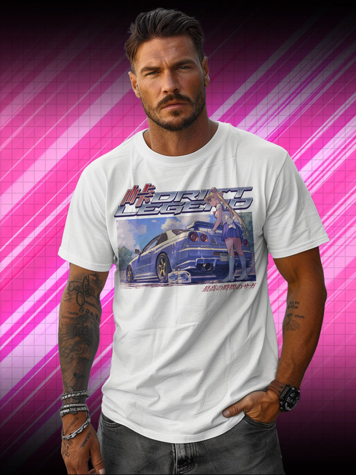 NISSAN GTR | SAILOR MOON | T-SHIRT