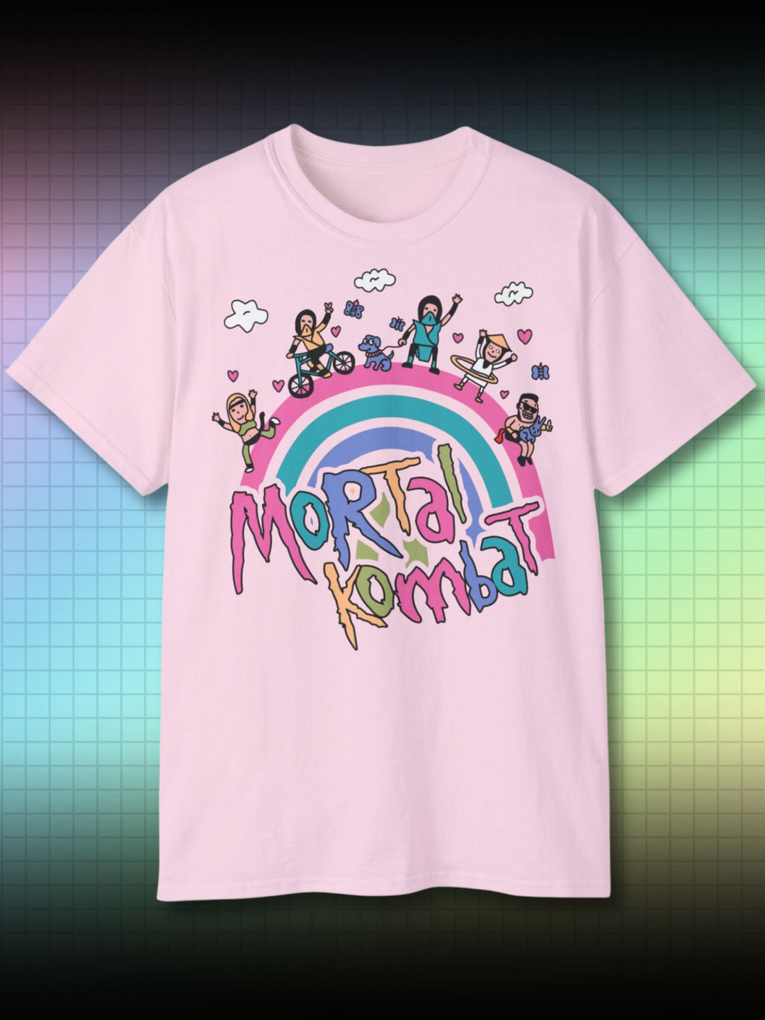 CUTE RAINBOW PARTY | MORTAL KOMBAT | T-SHIRT