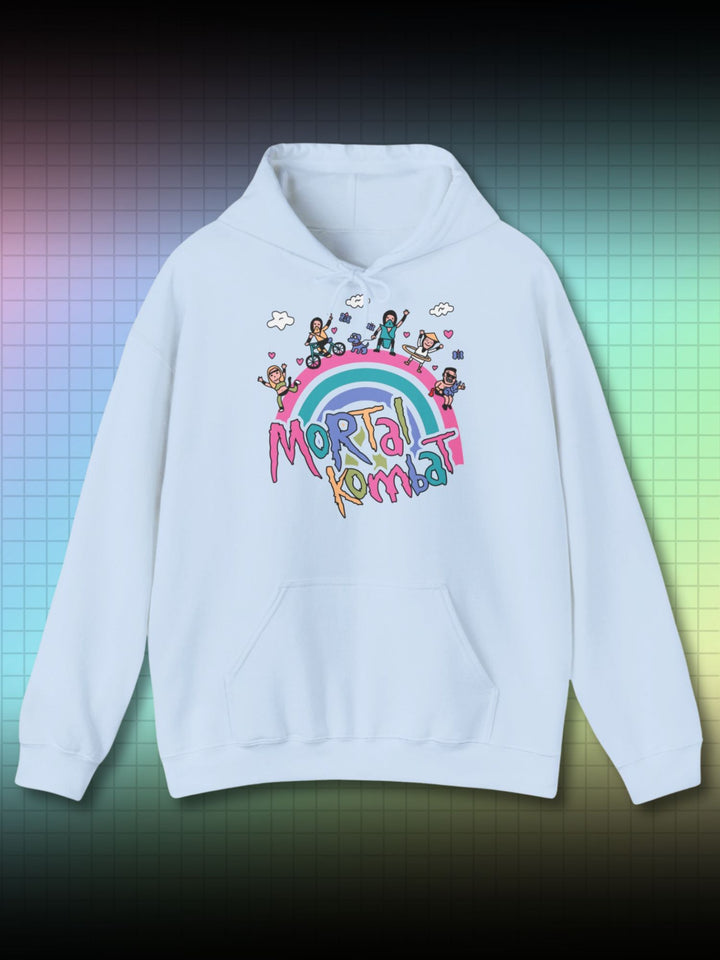 CUTE RAINBOW PARTY | MORTAL KOMBAT | RETRO HOODIE