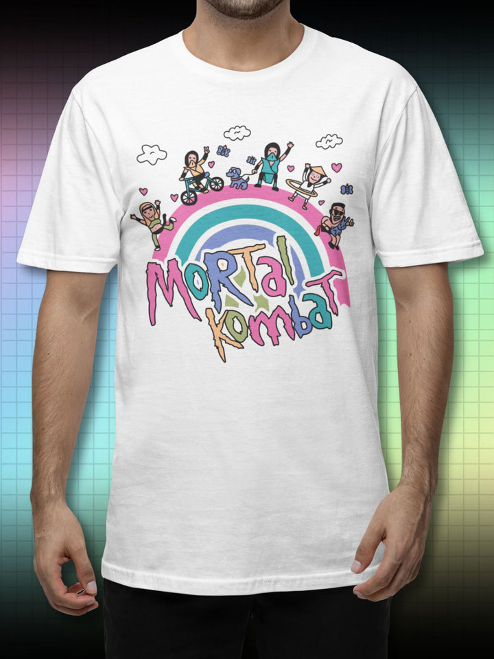 CUTE RAINBOW PARTY | MORTAL KOMBAT | T-SHIRT