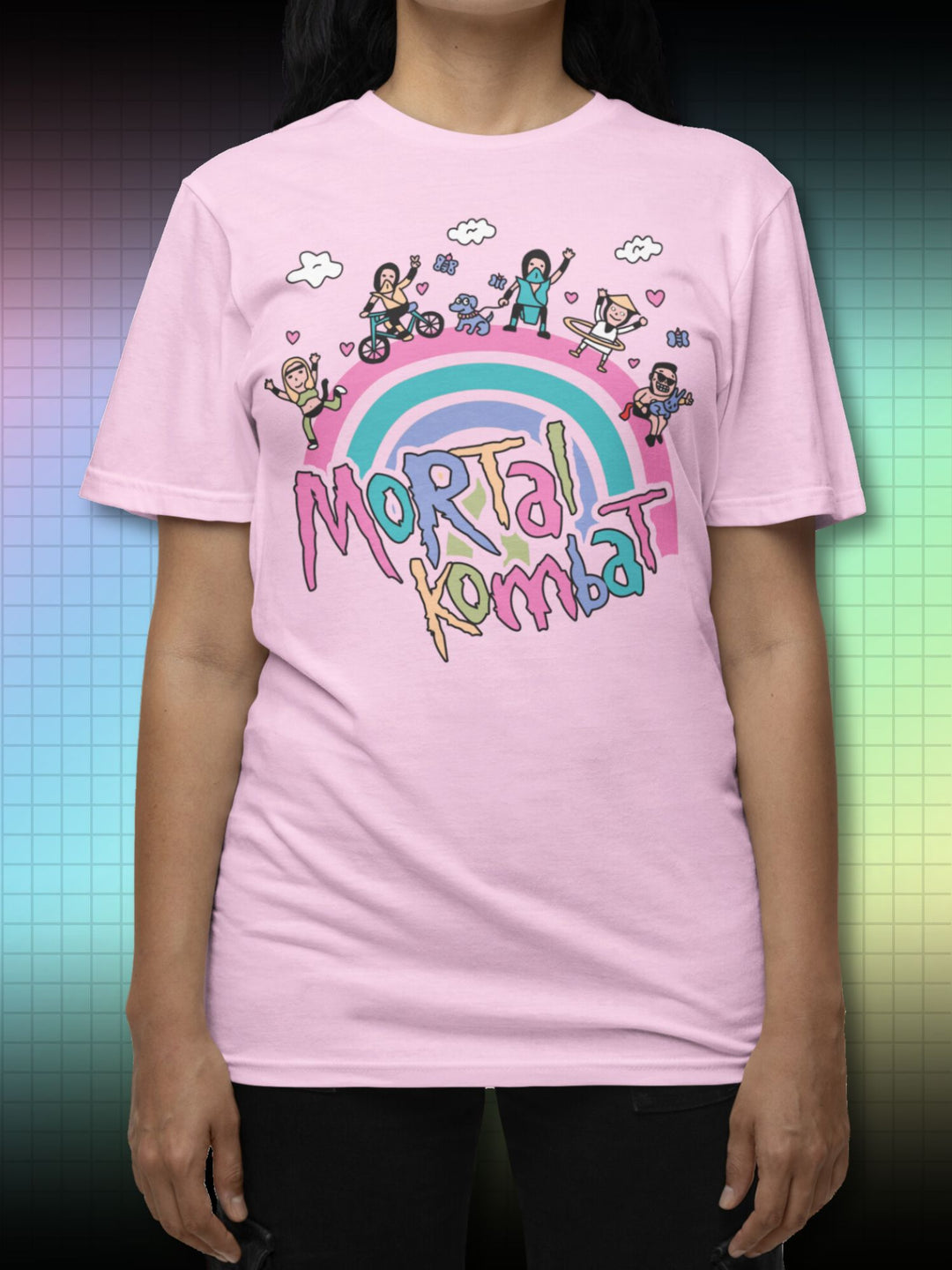 CUTE RAINBOW PARTY | MORTAL KOMBAT | T-SHIRT