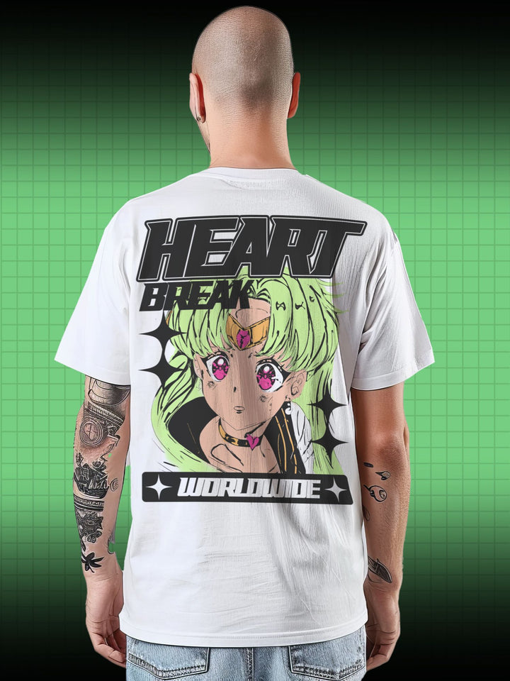 HEART BREAK GIRL LUNA | 90S CARTOON ANIME | T-SHIRT