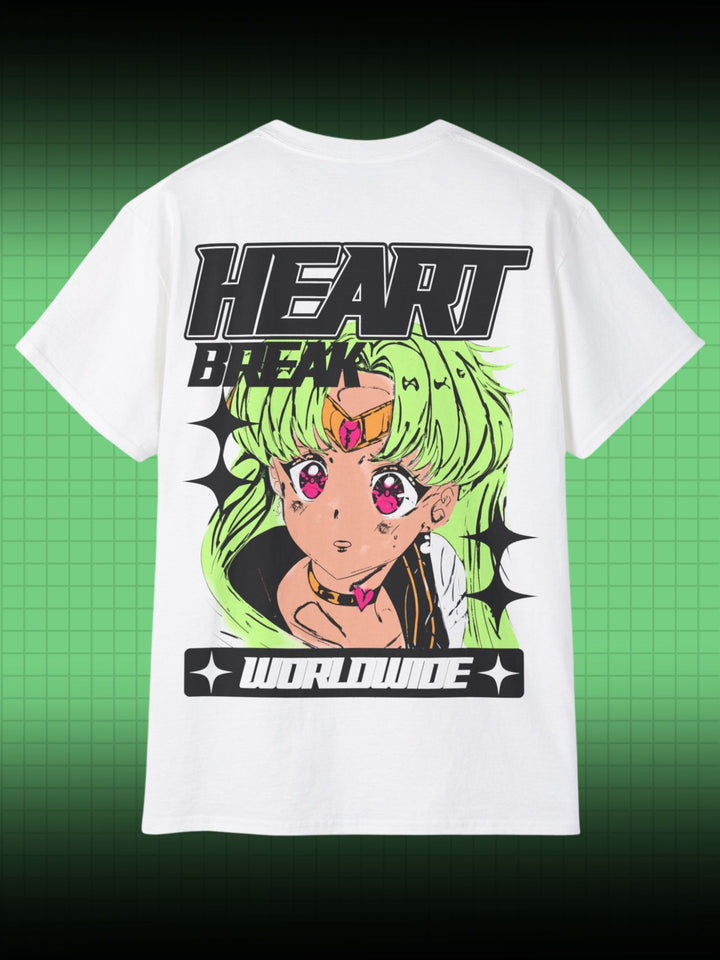 HEART BREAK GIRL LUNA | 90S CARTOON ANIME | T-SHIRT