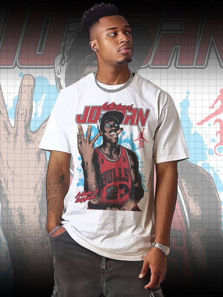 MICHAEL JORDAN RETRO | 90S NBA | T-SHIRT