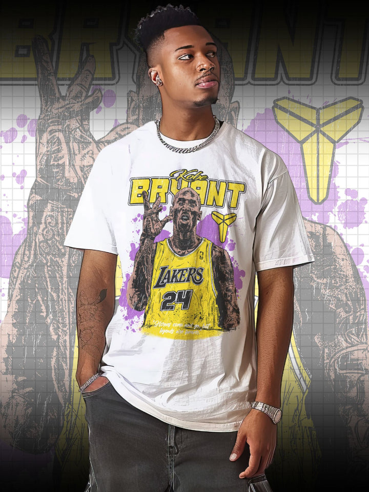 KOBE BRYANT 24 RETRO | 90S NBA | T-SHIRT