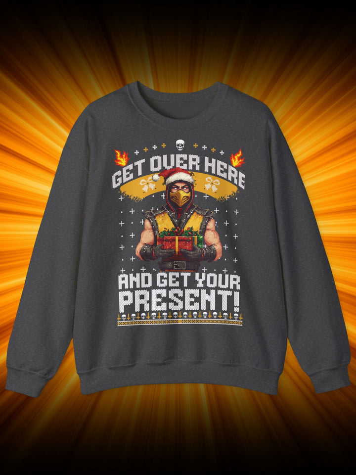 UGLY MORTAL KOMBAT CHRISTMAS SWEATER | SCORPION | SWEATSHIRT