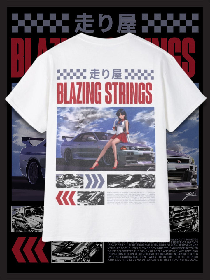 BLAZING STRINGS | SAILOR MARS| T-SHIRT