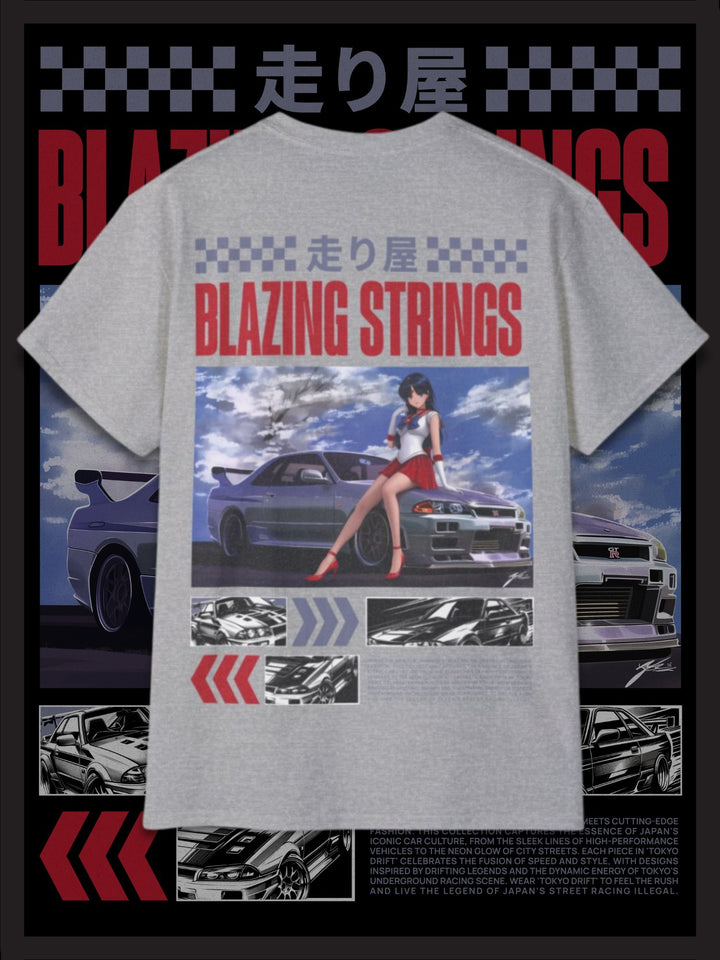 BLAZING STRINGS | SAILOR MARS| T-SHIRT