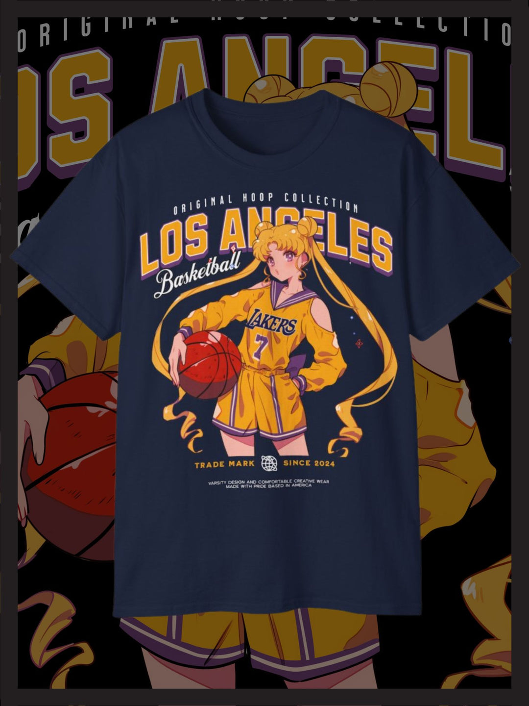 LOS ANGELES NBA BASKETBALL SAILOR MOON | T-Shirt