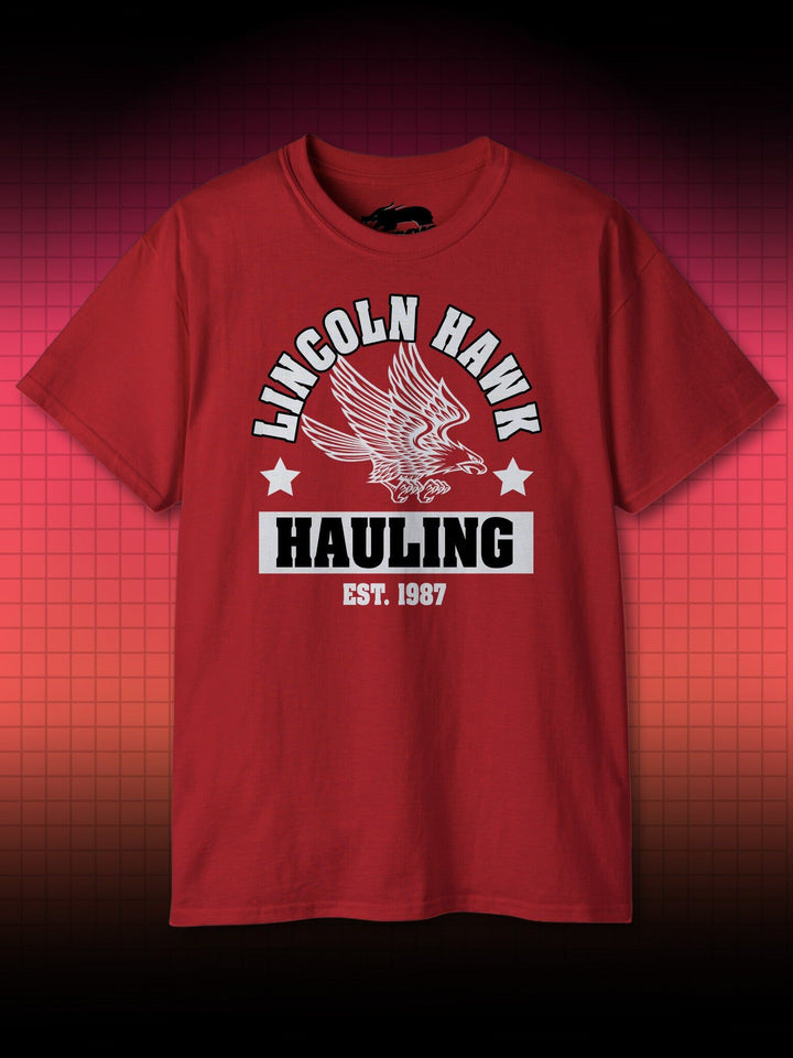 LINCOLN HAWK HAULING OVER THE TOP | SYLVESTER STALLONE BULL HURLEY | T-SHIRT - DRAMAMONKS