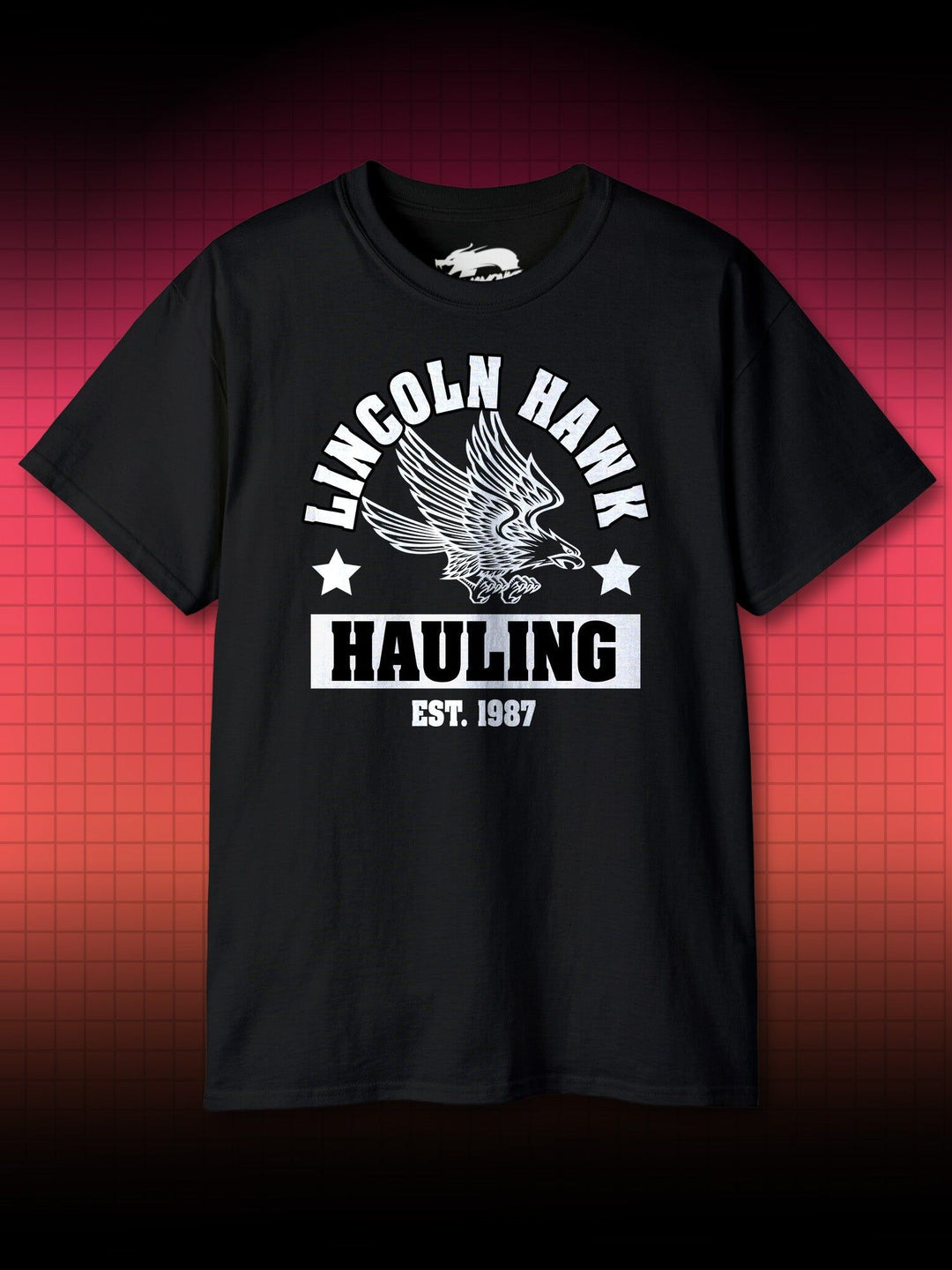 LINCOLN HAWK HAULING OVER THE TOP | SYLVESTER STALLONE BULL HURLEY | T-SHIRT - DRAMAMONKS