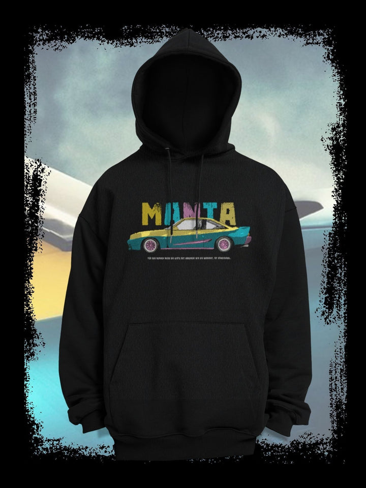 MANTA MANTA KULTAUTO OPEL | RETRO CAR AUTO TUNING GERMANY | RETRO SWEATSHIRT & HOODIE - DRAMAMONKS