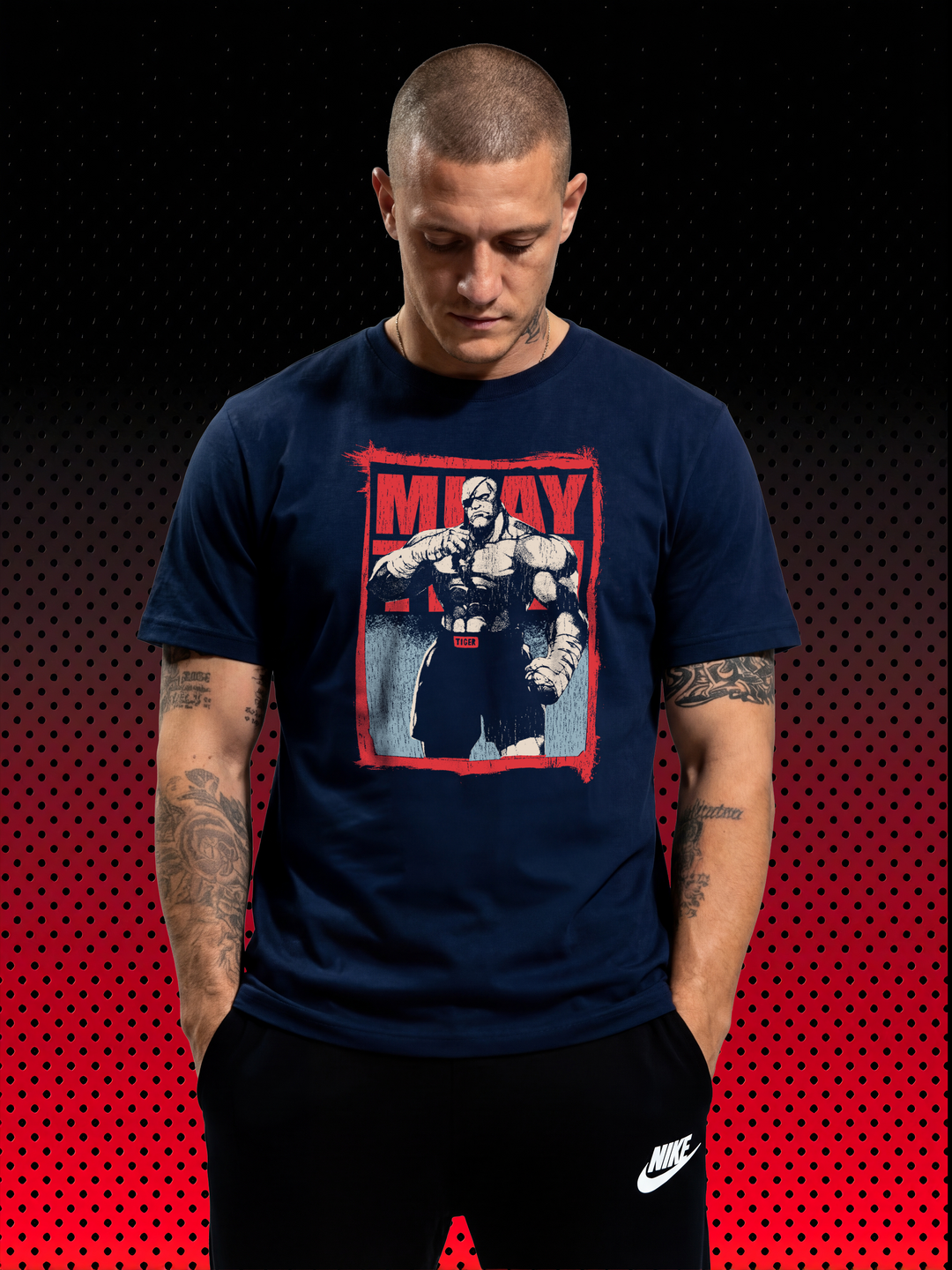 Muay Thai Sagat | Street Fighter Tiger Legend T-Shirt