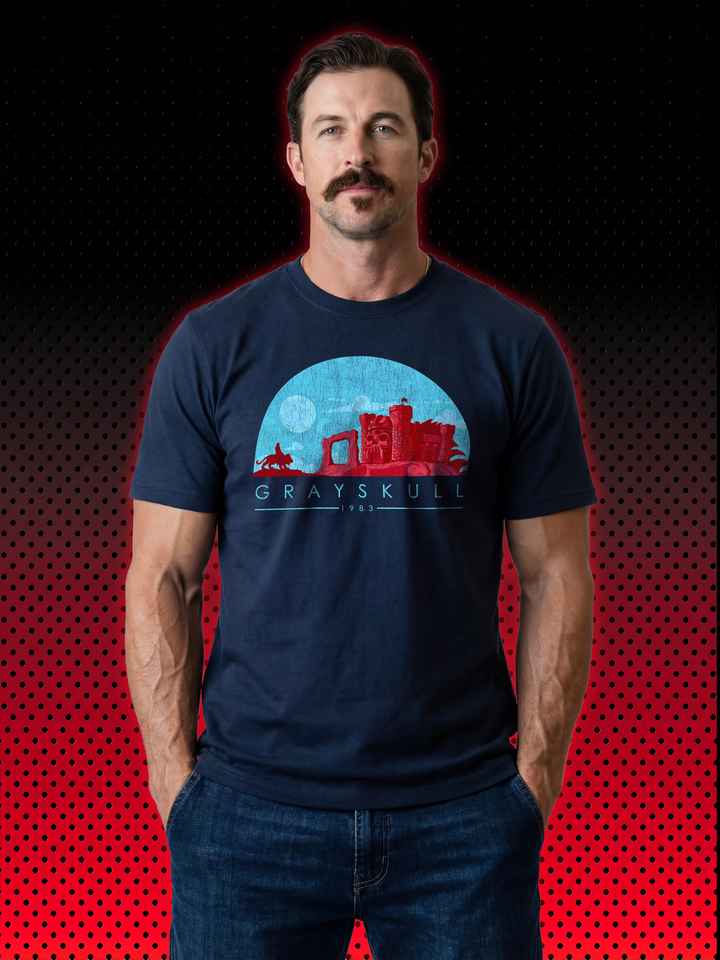 Grayskull 1983 | Masters of the Universe Retro | T-SHIRT
