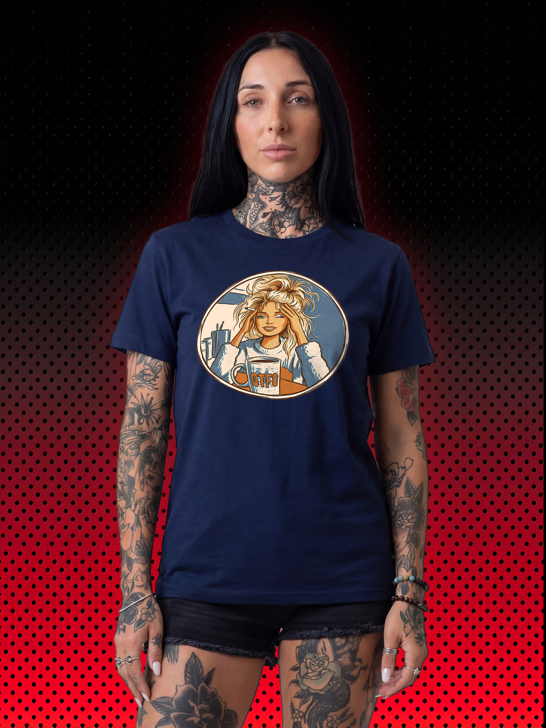 MONDAY MOODS | FRAUEN T-SHIRT - DRAMAMONKS