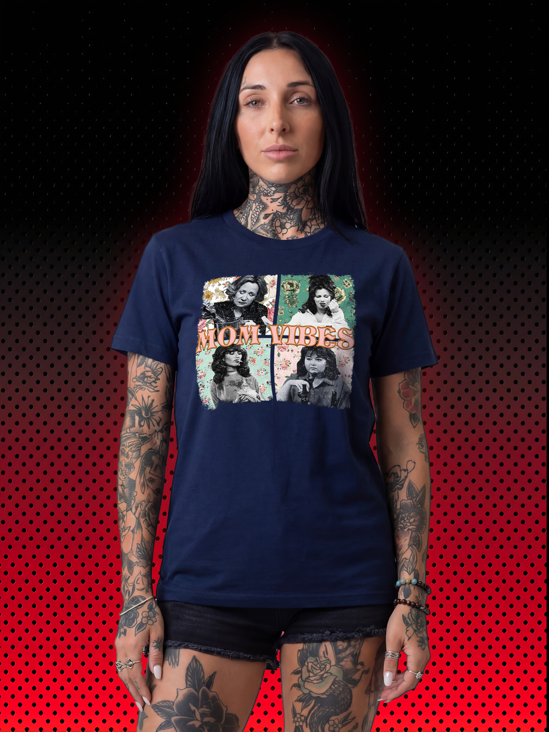 MOM VIBES | FRAUEN T-SHIRT - DRAMAMONKS