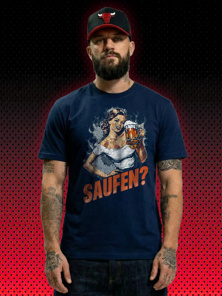 SAUFEN? | T-SHIRT - DRAMAMONKS