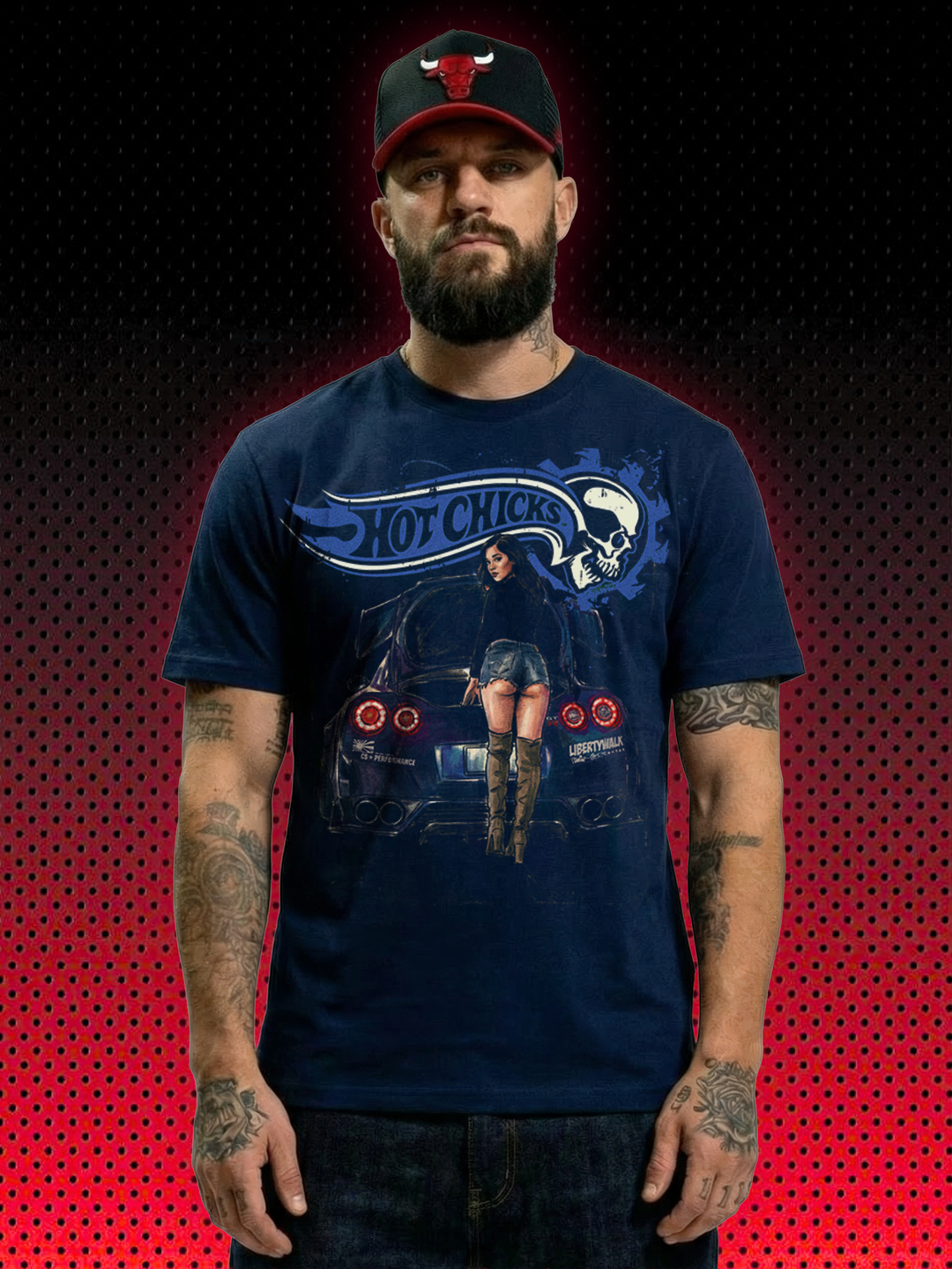 HOT CHICKS GTR | T-SHIRT