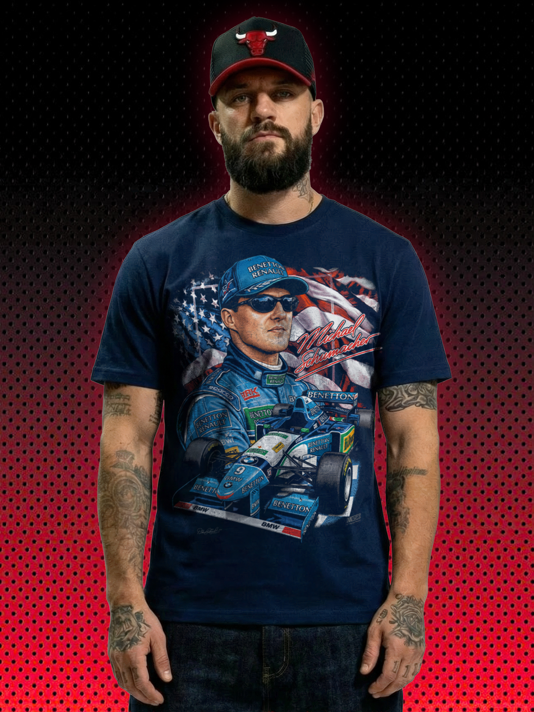 SCHUMACHER RENAULT BENETTON 1996 | T-SHIRT