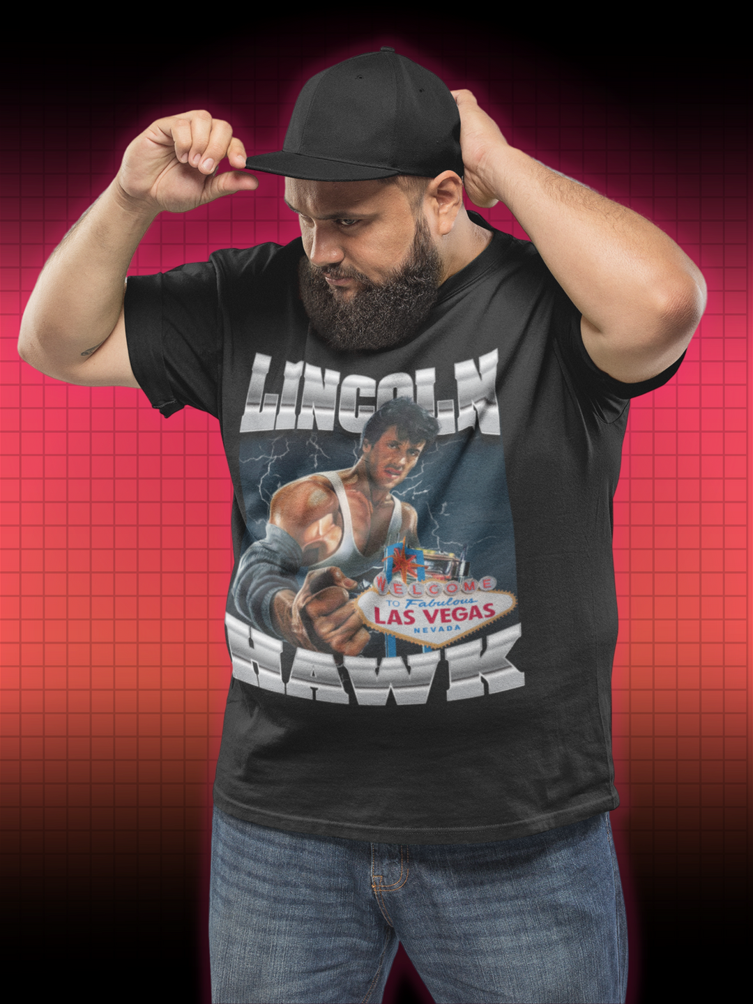 OVER THE TOP - LINCOLN HAWK - BOOTLEG VINTAGE | SYLVESTER STALLONE 80S RETRO | T-SHIRT - DRAMAMONKS