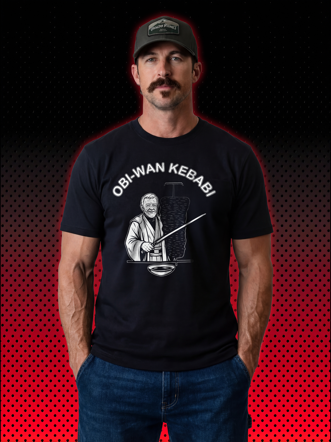 OBI WAN KEBABI | T-SHIRT - DRAMAMONKS
