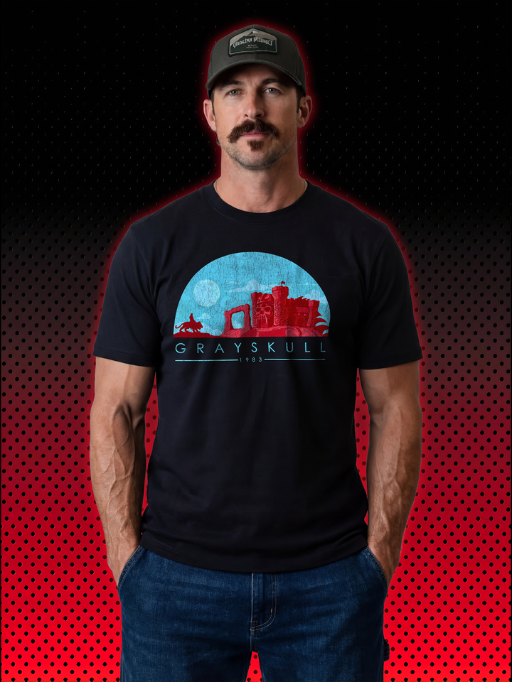 Grayskull 1983 | Masters of the Universe Retro | T-SHIRT