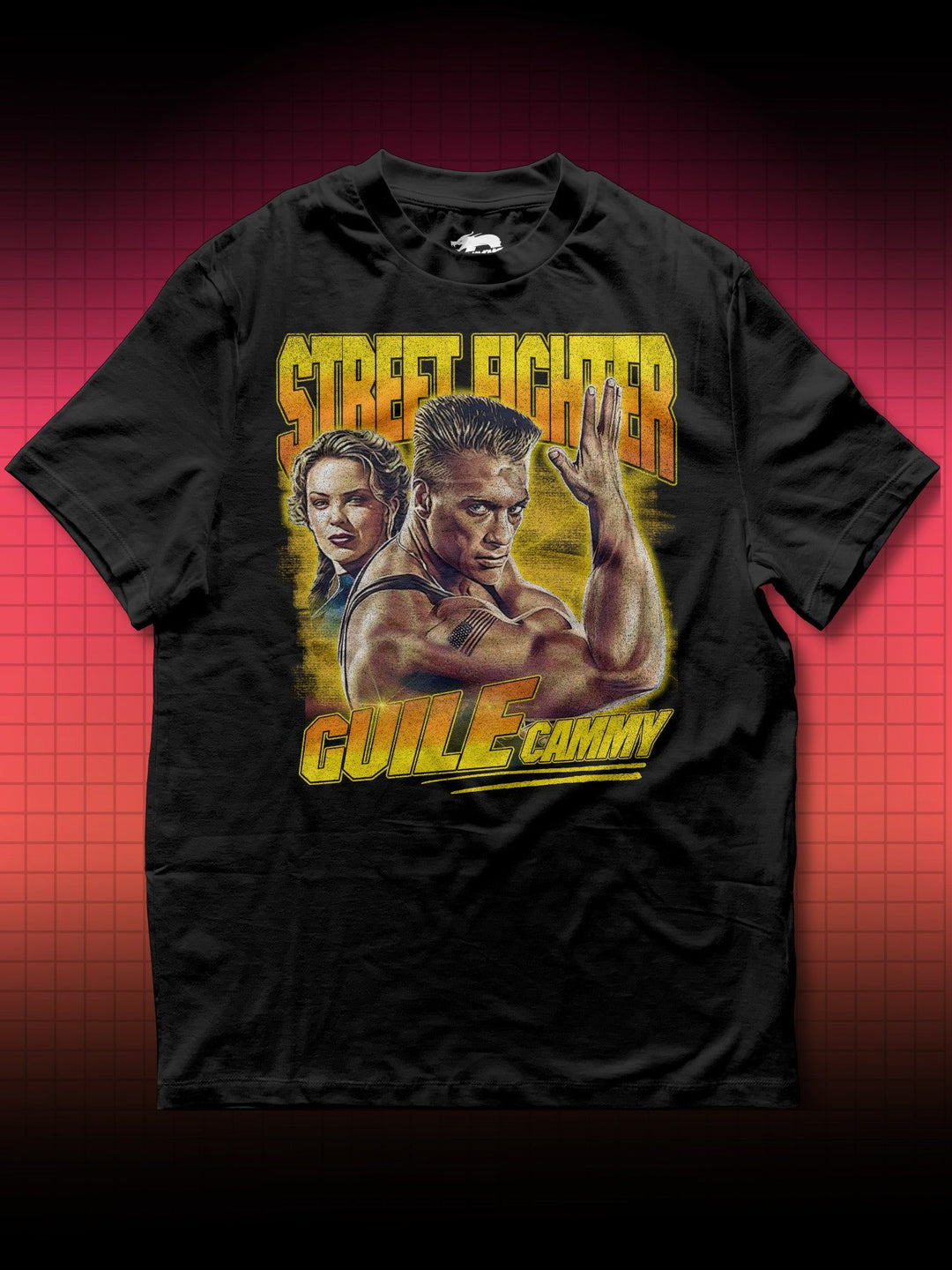 STREET FIGHTER - GUILE AND CAMMIE | JEAN-CLAUDE VAN DAMME | T-SHIRT - DRAMAMONKS
