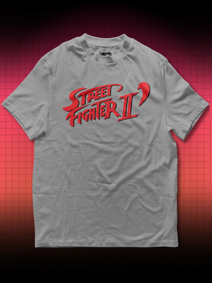 STREET FIGHTER LOGO PRINT | STREET FIGHTER 2 | T-SHIRT - DRAMAMONKS