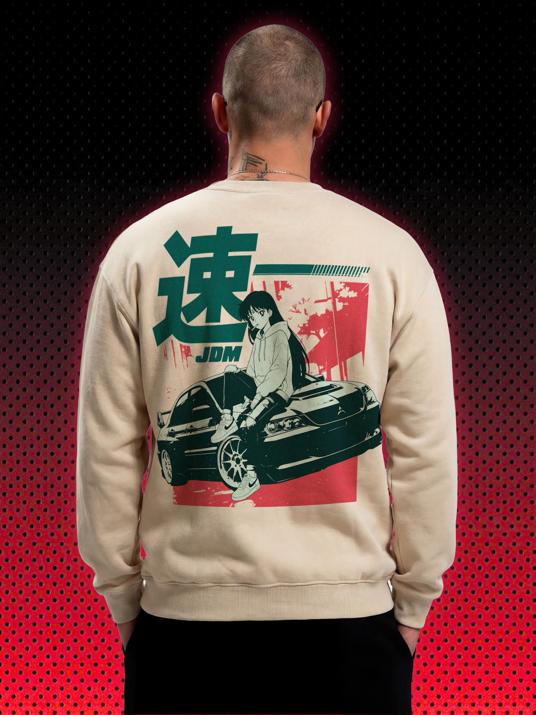 MITSUBISHI LANCER EVO MARS | SWEATSHIRT & HOODIE