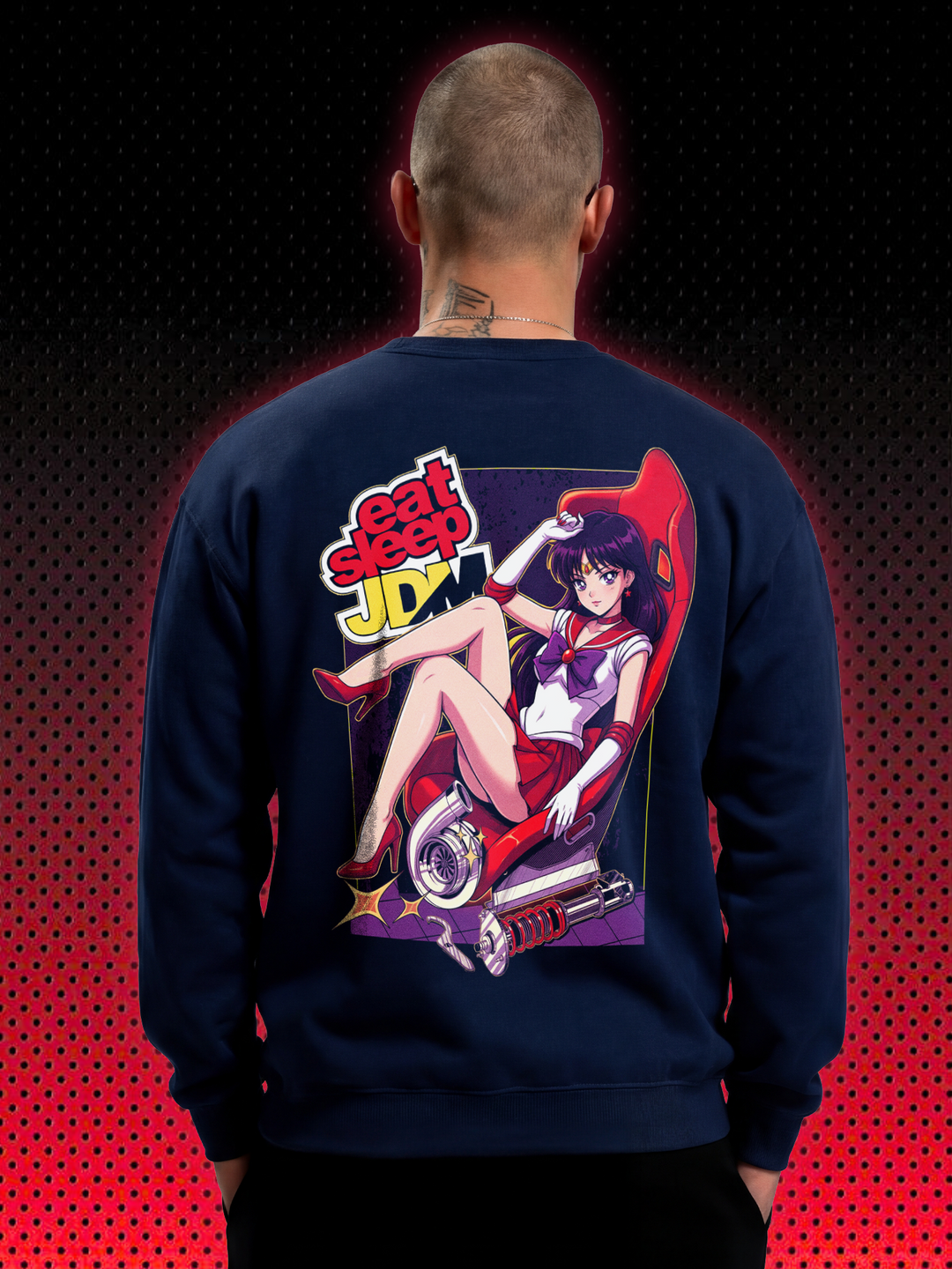 MARS TUNING EAT SLEEP JDM | SWEATSHIRT & HOODIE