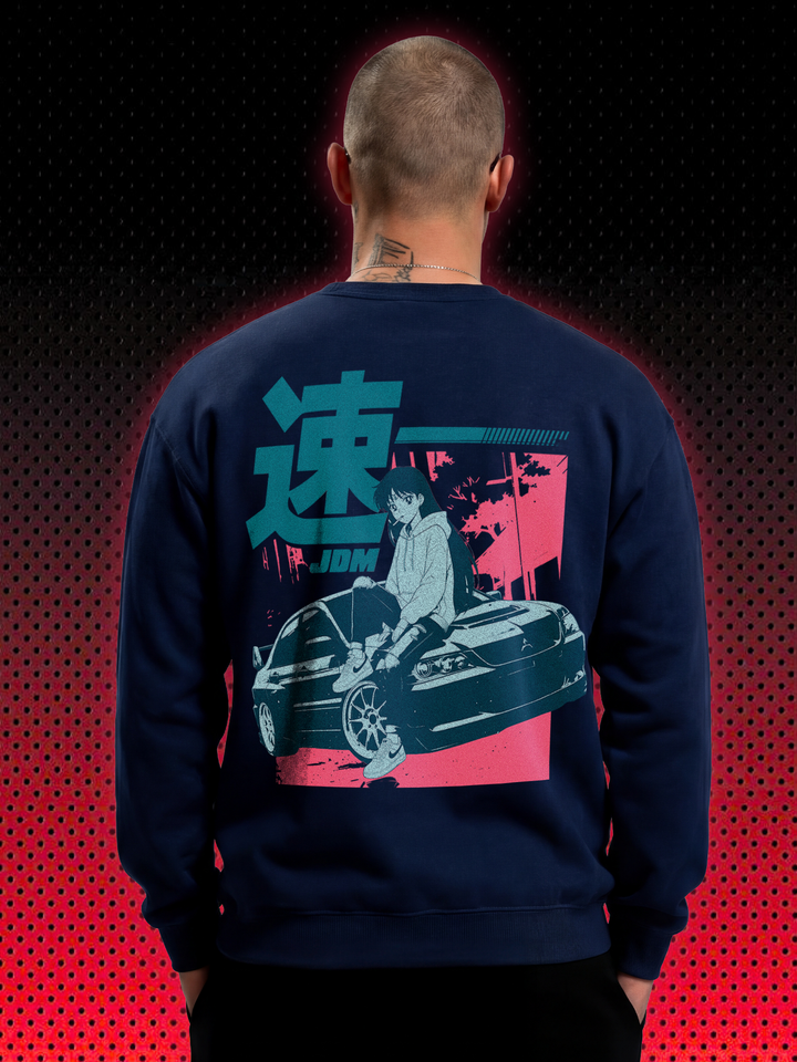 MITSUBISHI LANCER EVO MARS | SWEATSHIRT & HOODIE