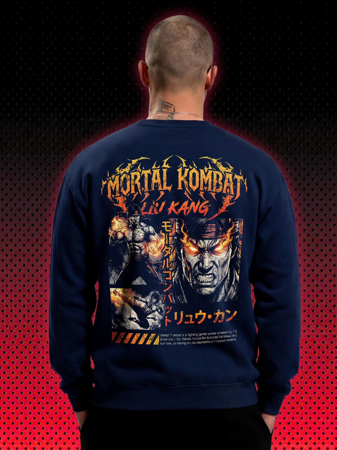 MORTAL KOMBAT LIU KANG | SWEATSHIRT & HOODIE