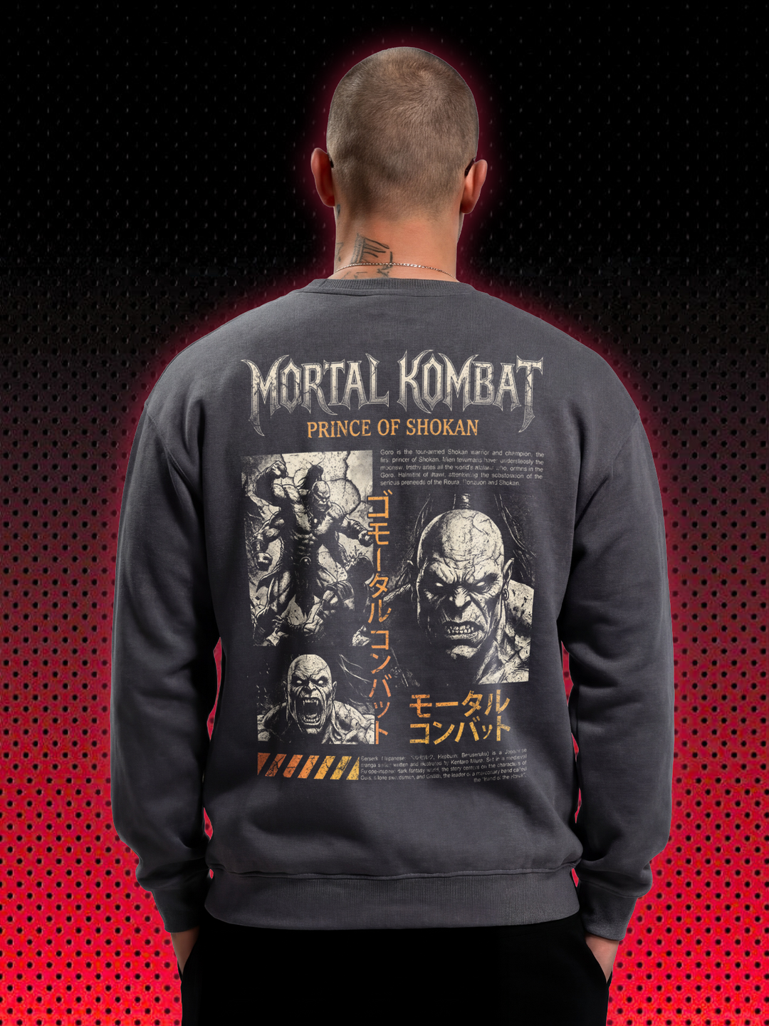 MORTAL KOMBAT GORO | SWEATSHIRT & HOODIE