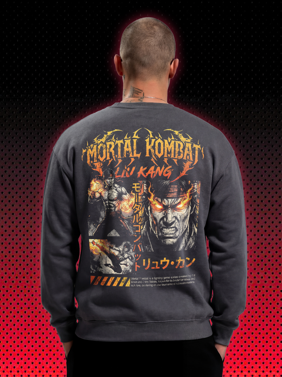 MORTAL KOMBAT LIU KANG | SWEATSHIRT & HOODIE