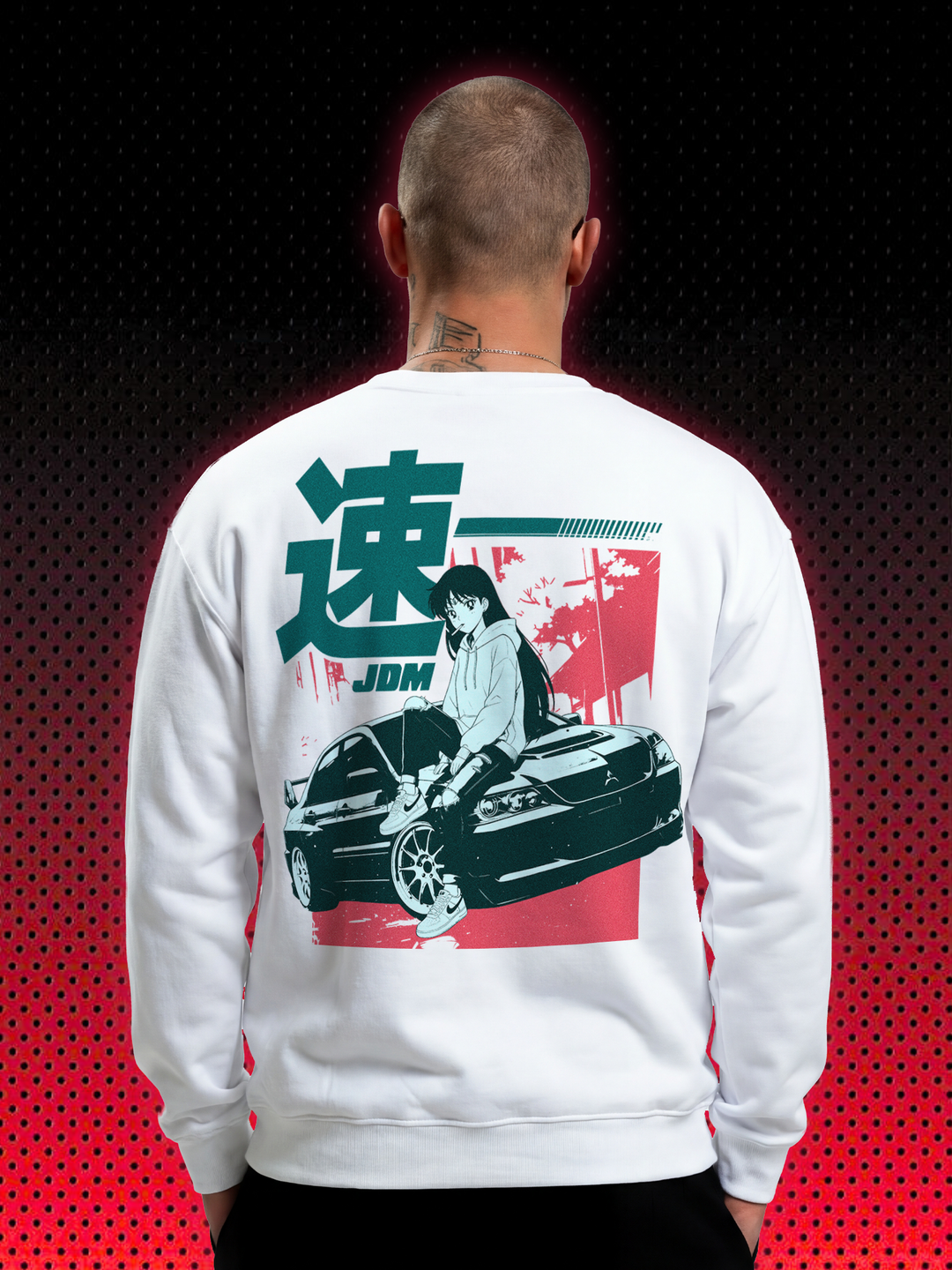 MITSUBISHI LANCER EVO MARS | SWEATSHIRT & HOODIE
