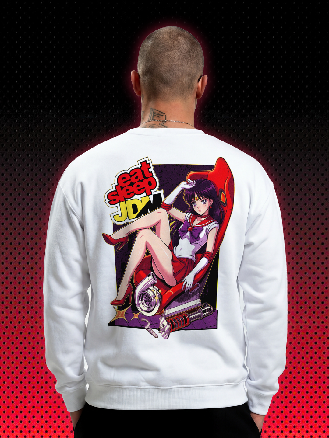 MARS TUNING EAT SLEEP JDM | SWEATSHIRT & HOODIE