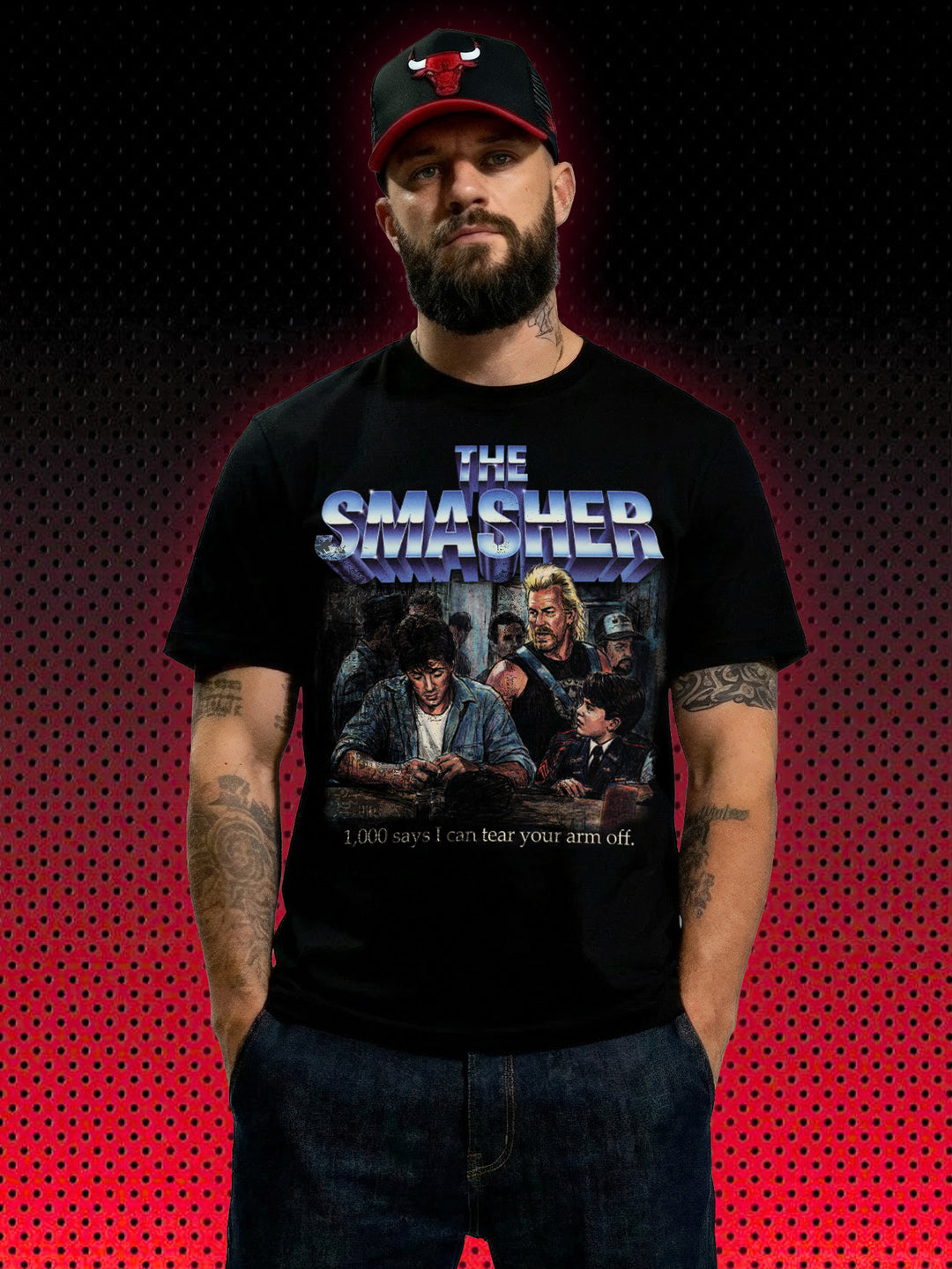 SMASHER OVER THE TOP | T-SHIRT