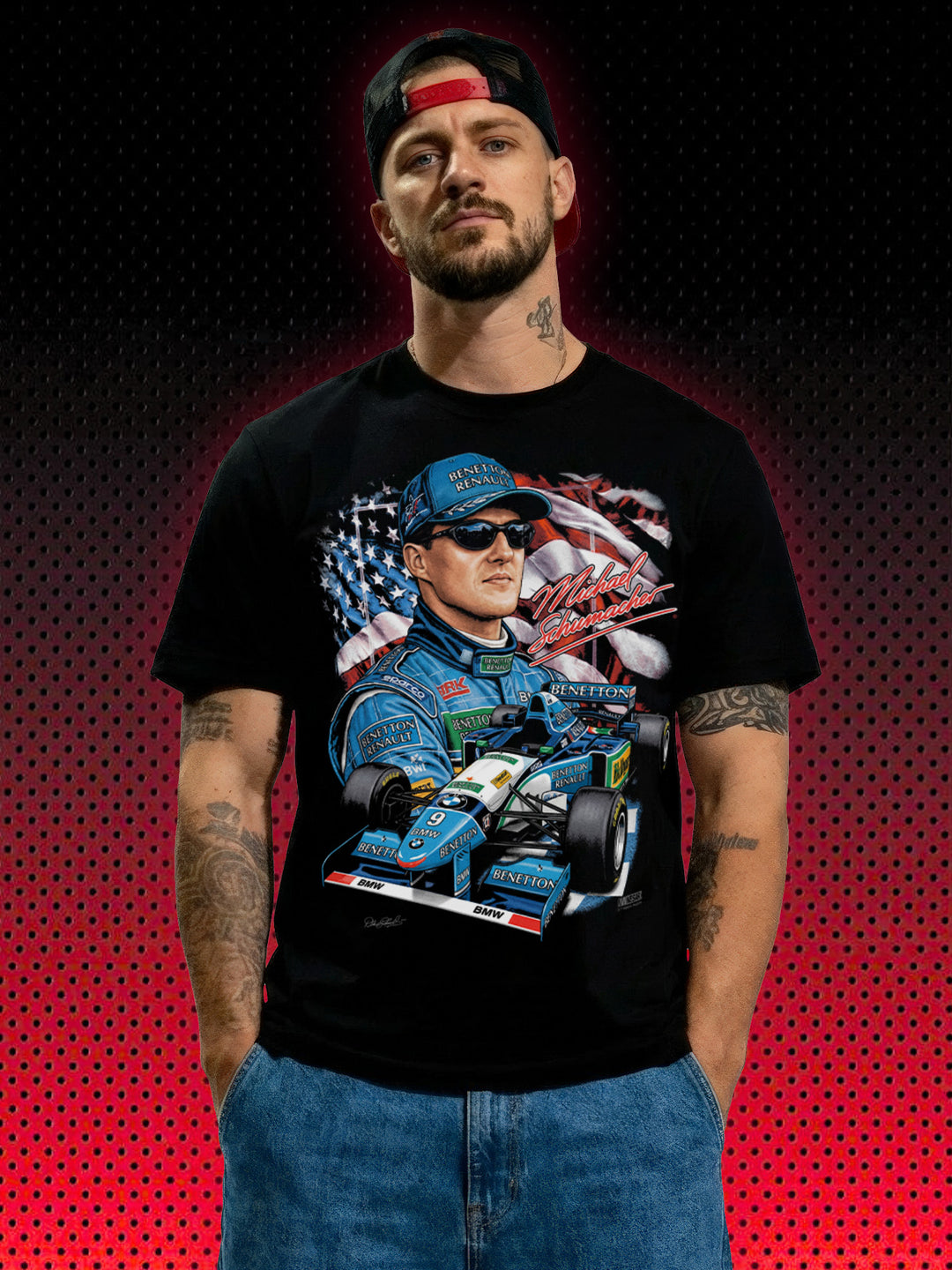 SCHUMACHER RENAULT BENETTON 1996 | T-SHIRT