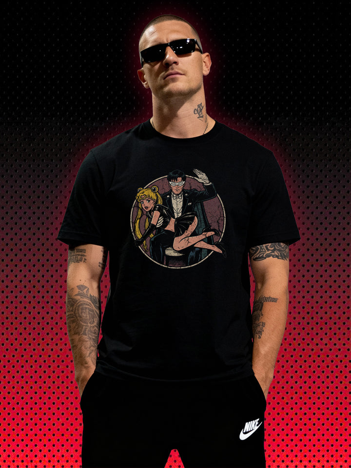 ANIME GIRL TUXEDO MOON PUNISH | T-SHIRT