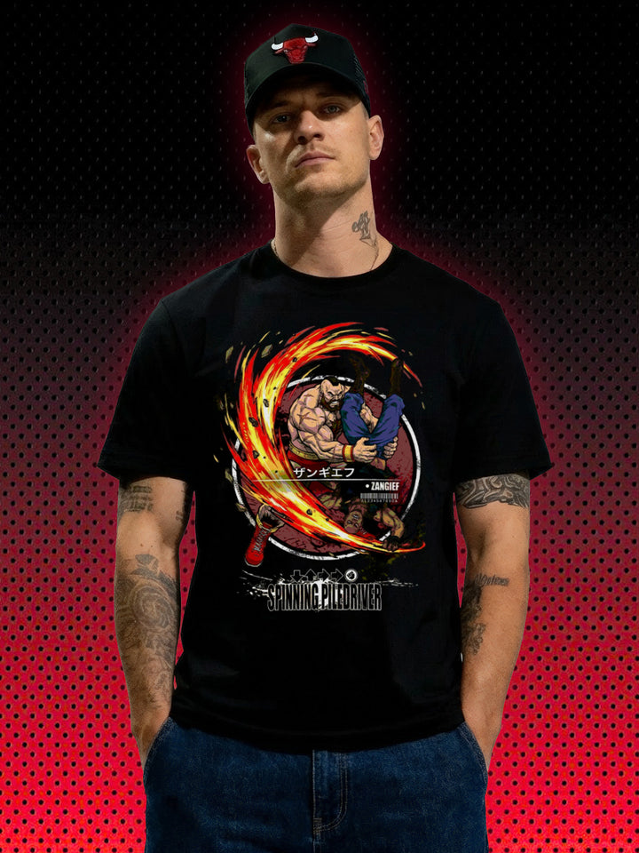 ZANGIEF SPINNING PILEDRIVER | T-SHIRT