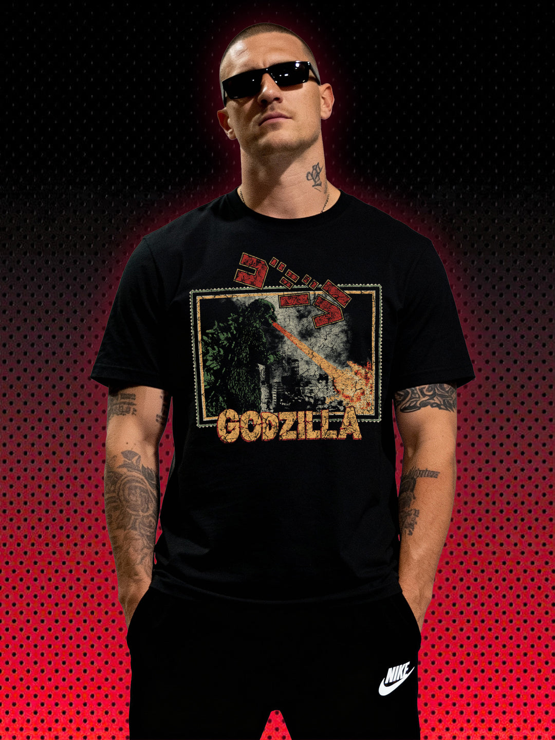 GODZILLA POSTSTAMP | T-SHIRT