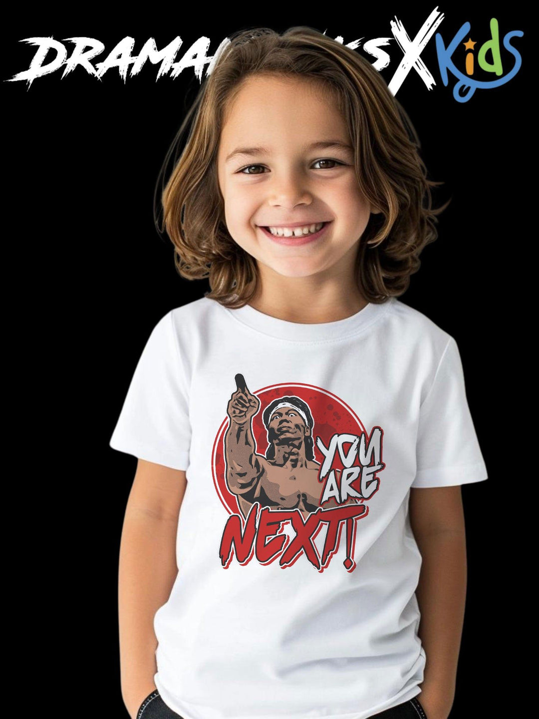 T-SHIRT FÜR KINDER "BLOODSPORT" - DRAMAMONKS