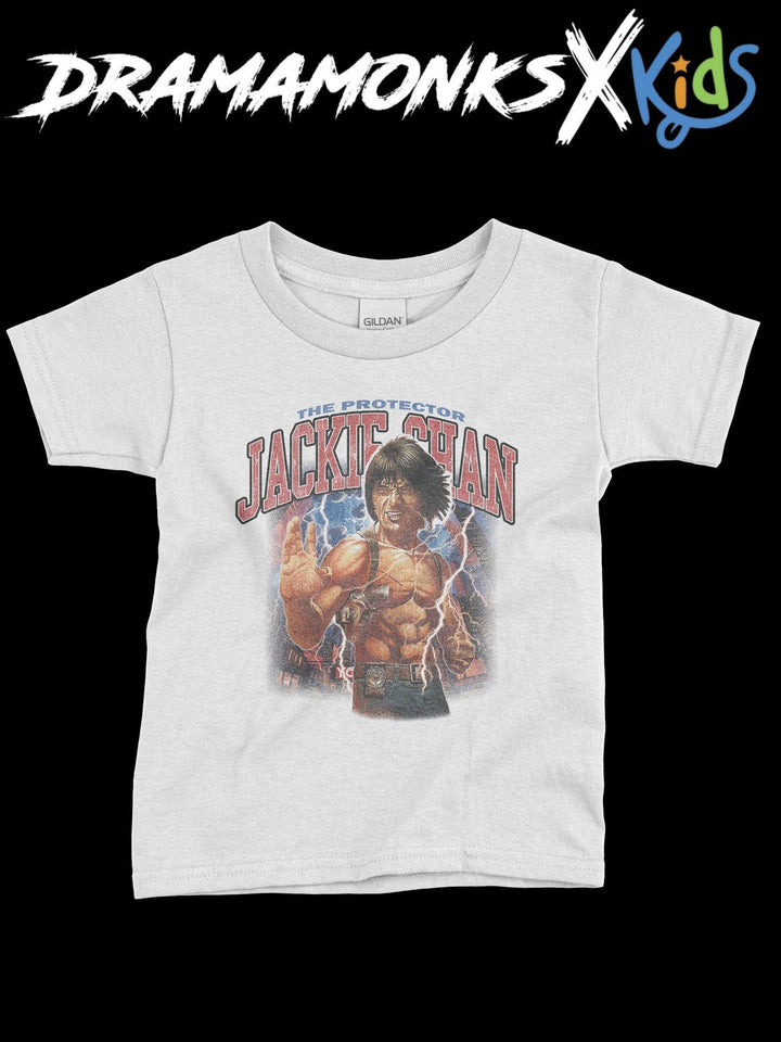 T-SHIRT FÜR KINDER "JACKIE CHAN" - DRAMAMONKS