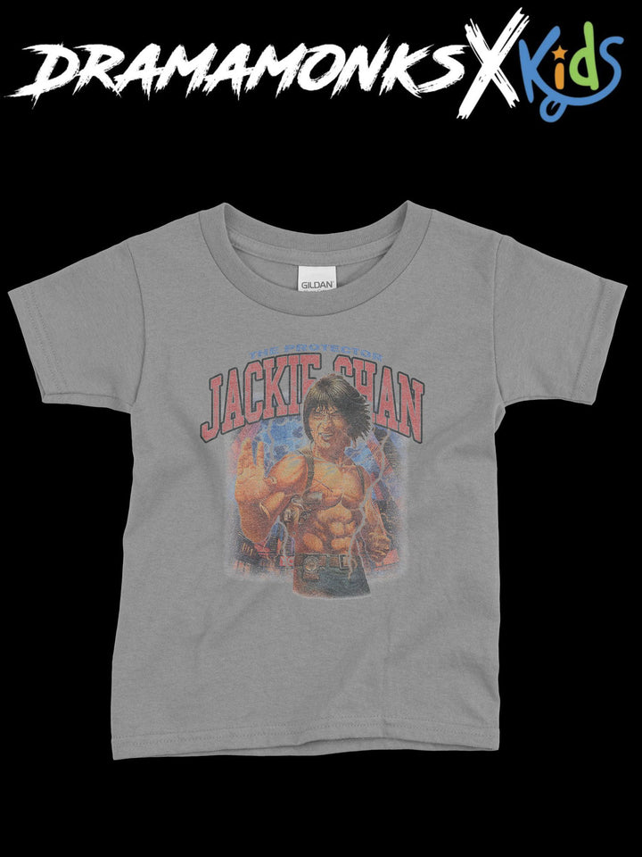 T-SHIRT FÜR KINDER "JACKIE CHAN" - DRAMAMONKS