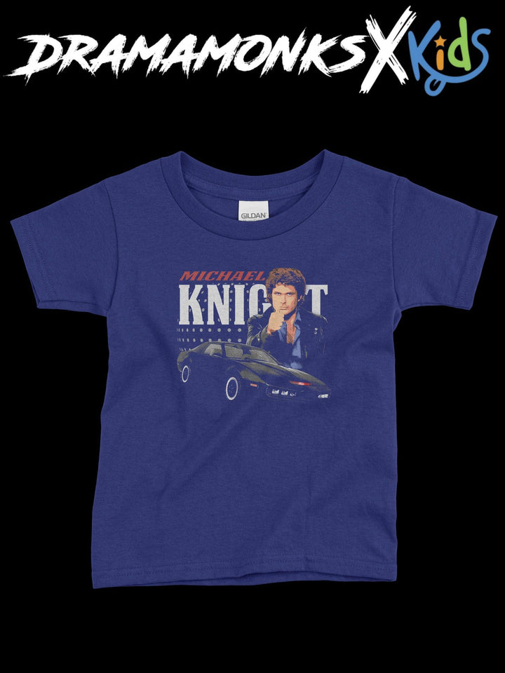 T-SHIRT FÜR KINDER "KNIGHT RIDER" - DRAMAMONKS