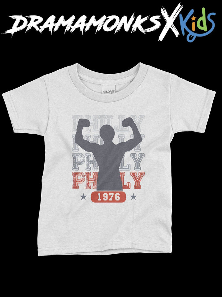 T-SHIRT FÜR KINDER "ROCKY" - DRAMAMONKS