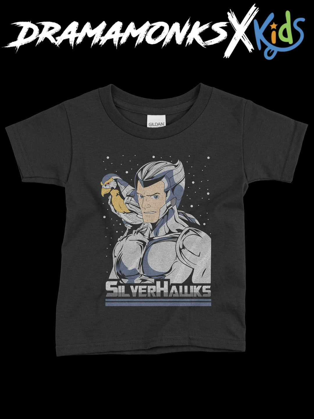 T-SHIRT FÜR KINDER "SILVERHAWKS" - DRAMAMONKS