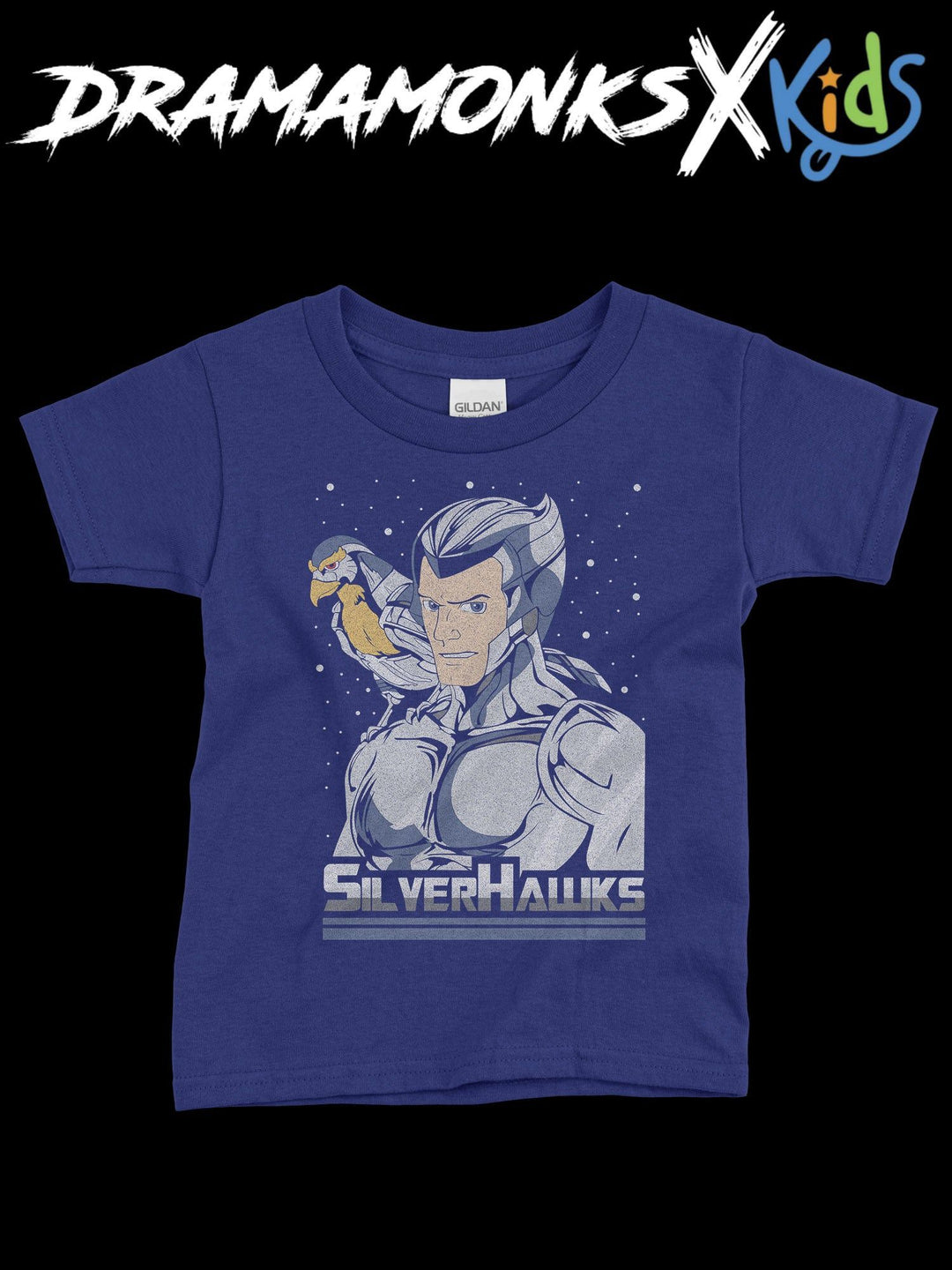 T-SHIRT FÜR KINDER "SILVERHAWKS" - DRAMAMONKS